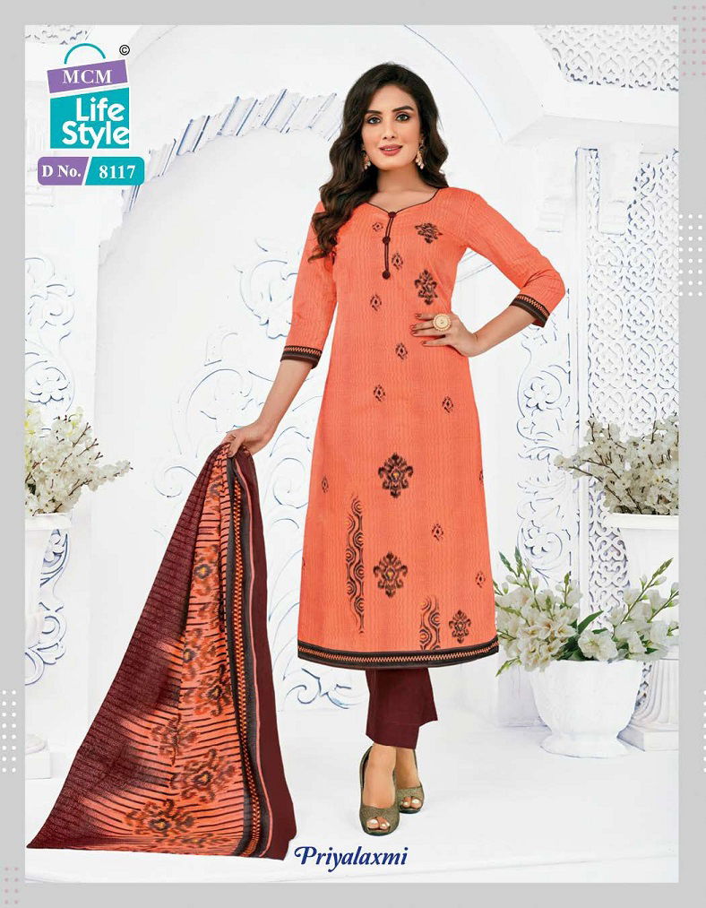 Mcm Lifestyle Priyalaxmi 22 Casual Daily Wear Cotton Printed Dress Material Collection